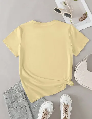 Tricou SHEIN, galben