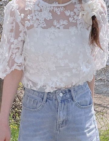 Bluza Dazy, alb