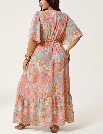 Rochie lunga SHEIN CURVE, floral