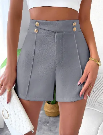 Pantaloni scurti SHEIN, gri