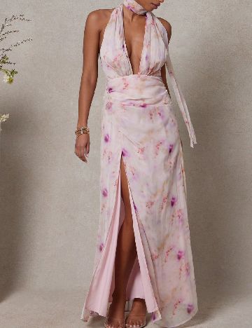 Rochie lunga L Amorae, roz