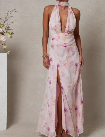 Rochie lunga L Amorae, roz