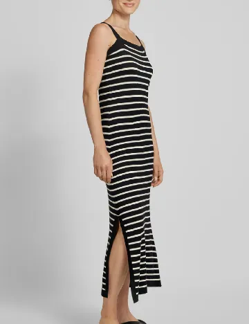 Rochie lunga Kaffe, negru