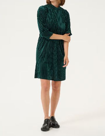 Rochie scurta Kaffe, verde