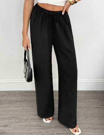 Pantaloni SHEIN, negru