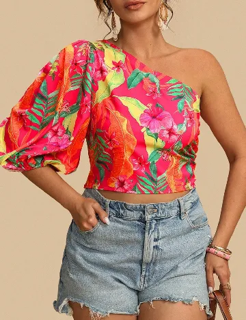 Top SHEIN CURVE, mix culori