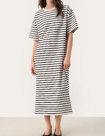 Rochie lunga Part Two, alb