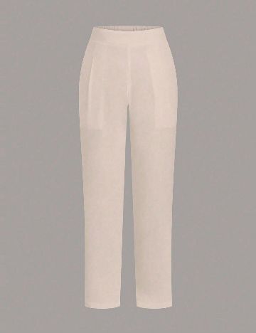 Pantaloni SHEIN CURVE, crem