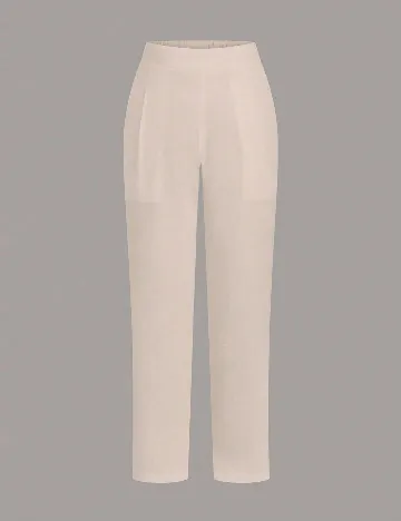 Pantaloni SHEIN CURVE, crem