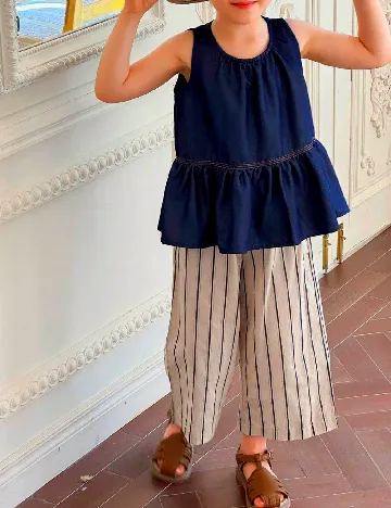 Compleu Dazy Kids, bleumarin/bej