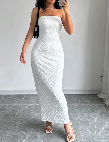 Rochie lunga SHEIN, alb