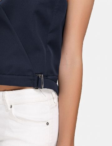 Top Zara, bleumarin inchis