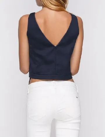 Top Zara, bleumarin inchis