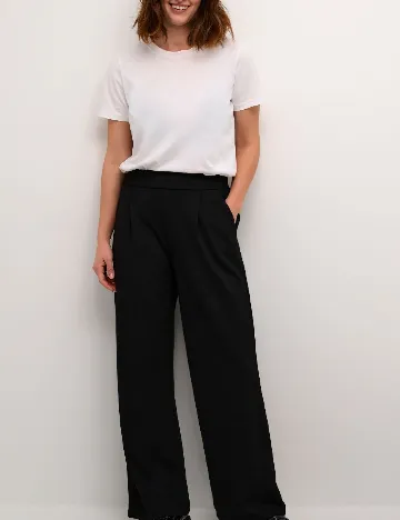 Pantaloni Kaffe, negru