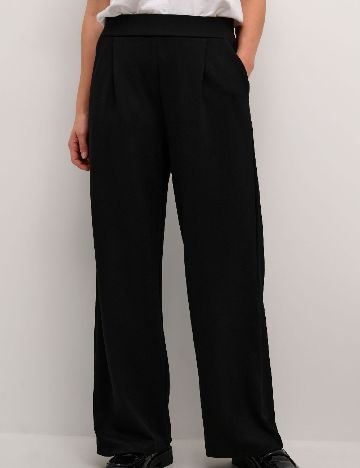 Pantaloni Kaffe, negru