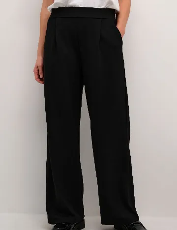 Pantaloni Kaffe, negru
