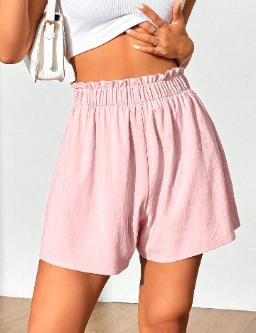 Pantaloni scurti SHEIN, roz