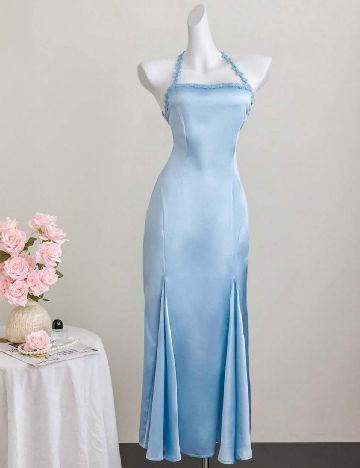 Rochie lunga SHEIN, albastru