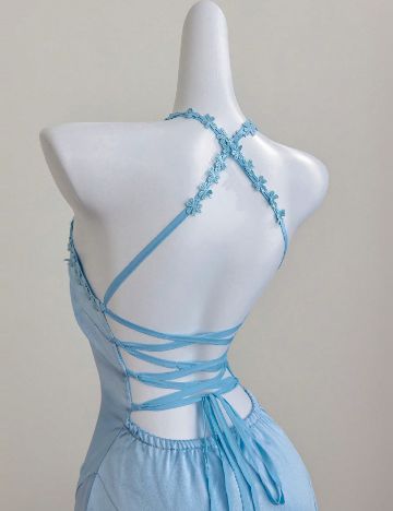 Rochie lunga SHEIN, albastru
