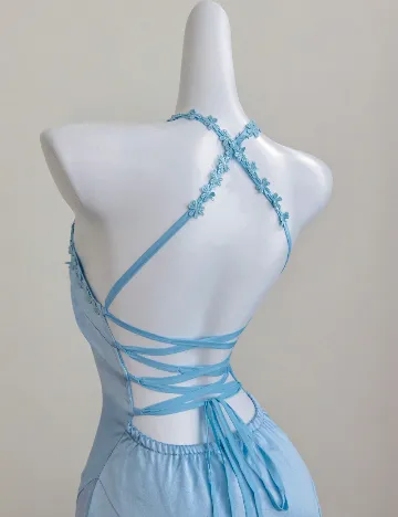 Rochie lunga SHEIN, albastru