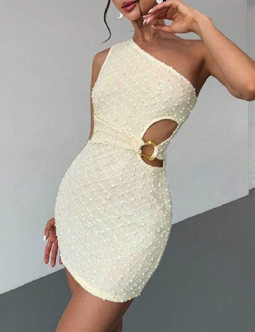 Rochie scurta SHEIN, galben