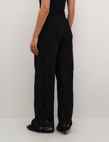 Pantaloni Kaffe, negru