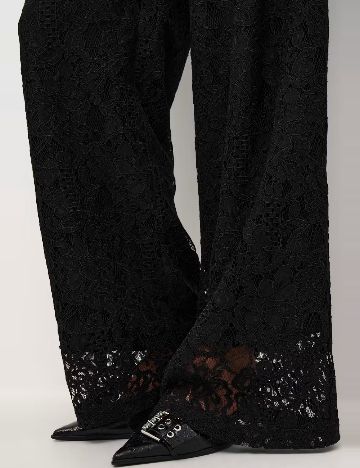 Pantaloni Kaffe, negru