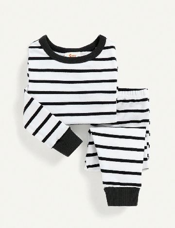 Compleu Cozy Pixies, alb
