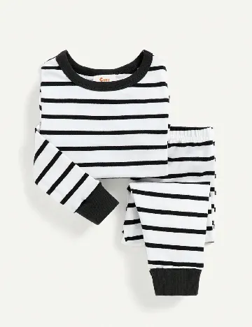 Compleu Cozy Pixies, alb