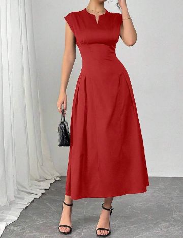 Rochie lunga SHEIN, rosu