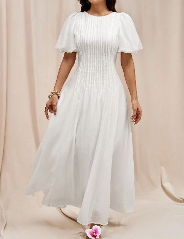 Rochie lunga SHEIN, alb