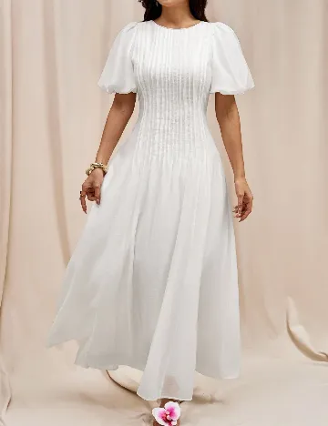 Rochie lunga SHEIN, alb
