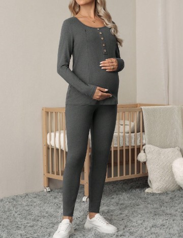 Compleu SHEIN Maternity, gri