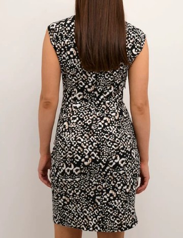 Rochie scurta Kaffe, mix culori