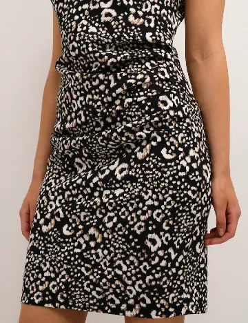 Rochie scurta Kaffe, mix culori