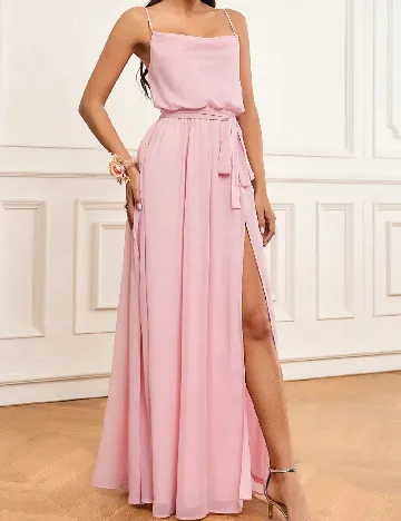 Rochie lunga SHEIN, roz