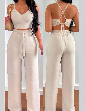 Compleu SHEIN CURVE, crem