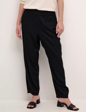 Pantaloni Kaffe, negru