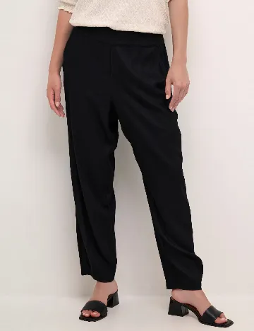 Pantaloni Kaffe, negru