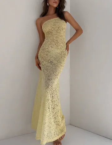 Rochie de plaja SHEIN, galben