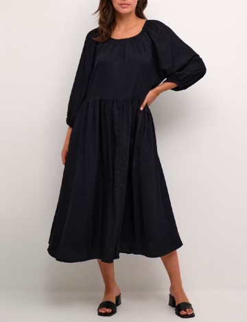 Rochie medie Kaffe, negru