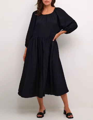 Rochie medie Kaffe, negru