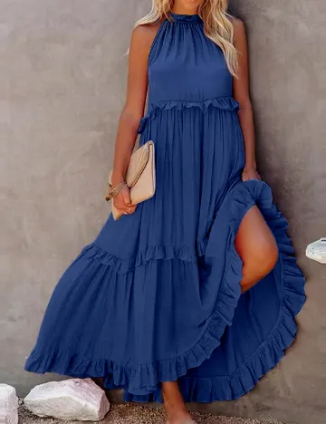 Rochie lunga SHEIN, bleumarin