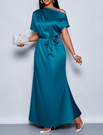 Rochie lunga SHEIN, albastru