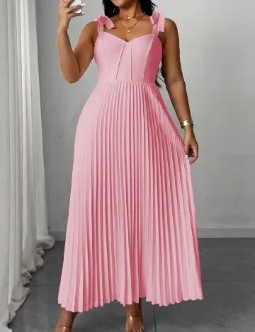 Rochie lunga SHEIN CURVE, roz