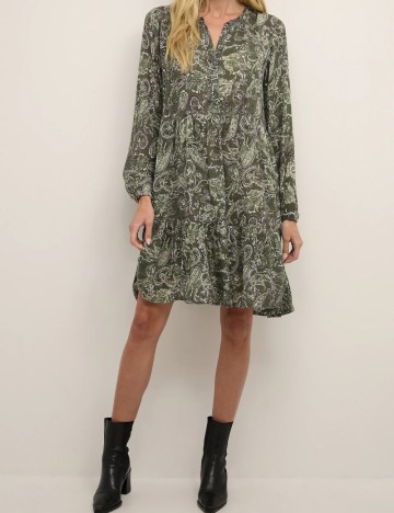 Rochie scurta Kaffe, verde