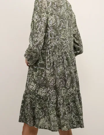 Rochie scurta Kaffe, verde