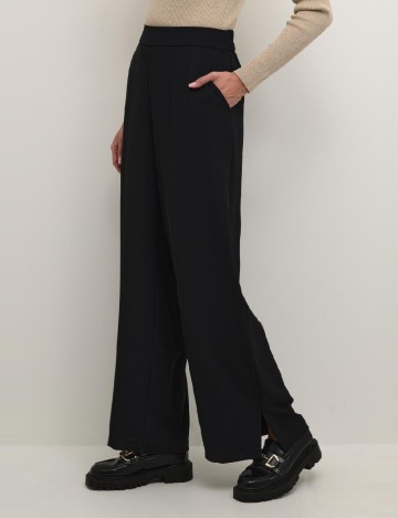 Pantaloni Kaffe, negru