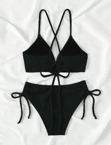 Costum de baie SHEIN, negru