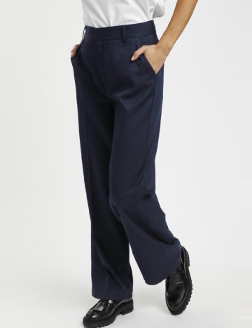 Pantaloni Kaffe, bleumarin